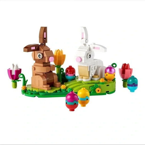 Lego Easter Rabbits Display Set (#40523) - Picture 8 of 8